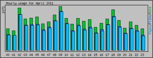 Hourly usage