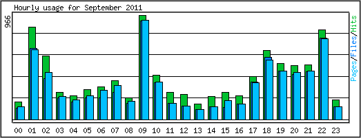 Hourly usage