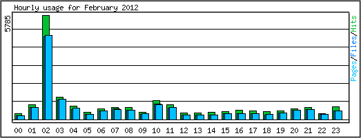 Hourly usage