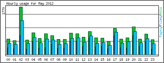 Hourly usage