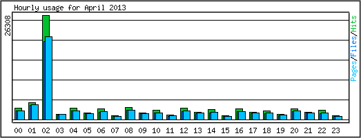 Hourly usage