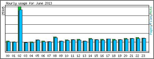 Hourly usage