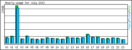 Hourly usage