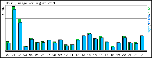 Hourly usage