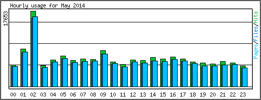 Hourly usage