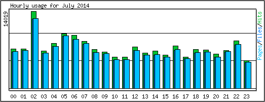 Hourly usage