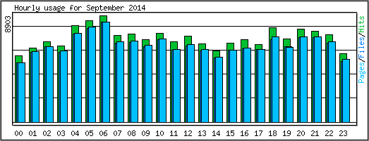 Hourly usage