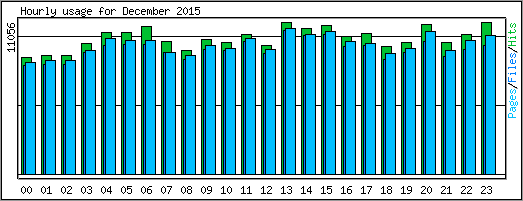 Hourly usage