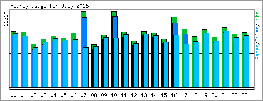 Hourly usage