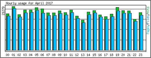 Hourly usage