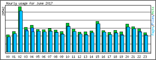 Hourly usage