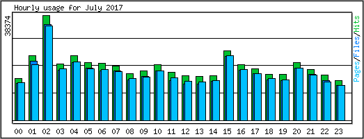 Hourly usage