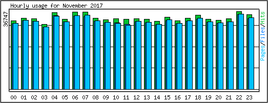 Hourly usage