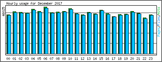 Hourly usage